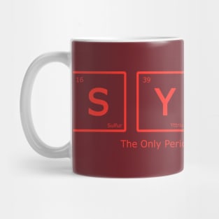 Synth Periodic Table of Synthesizer Mug